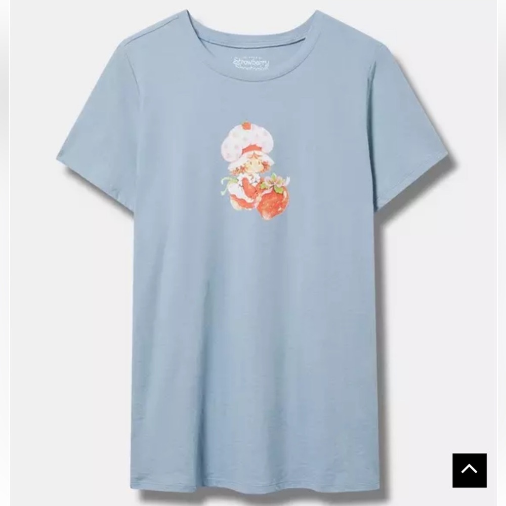 New TORRID Top Strawberry Shortcake Classic Cotton Blend Crew Tee Plus Size 5X‎